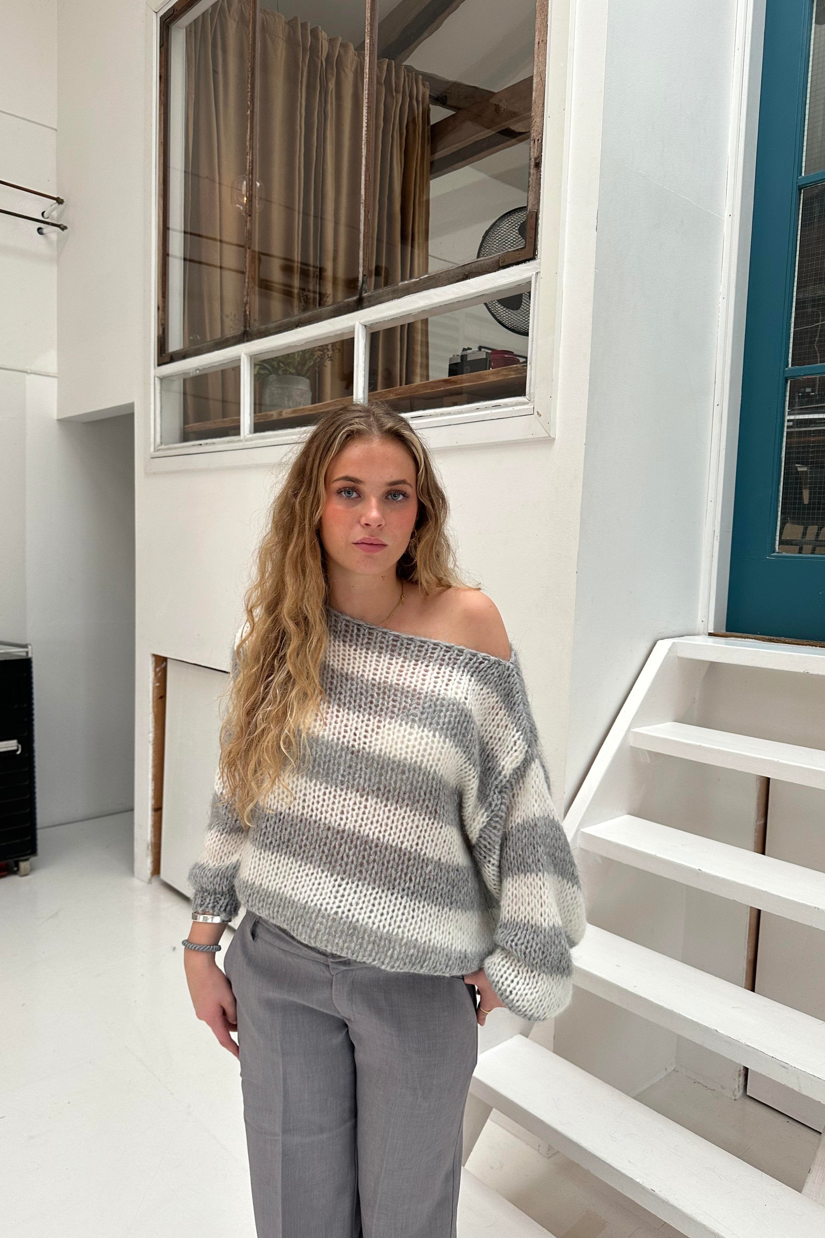 Livia | Cute Striped Sweater