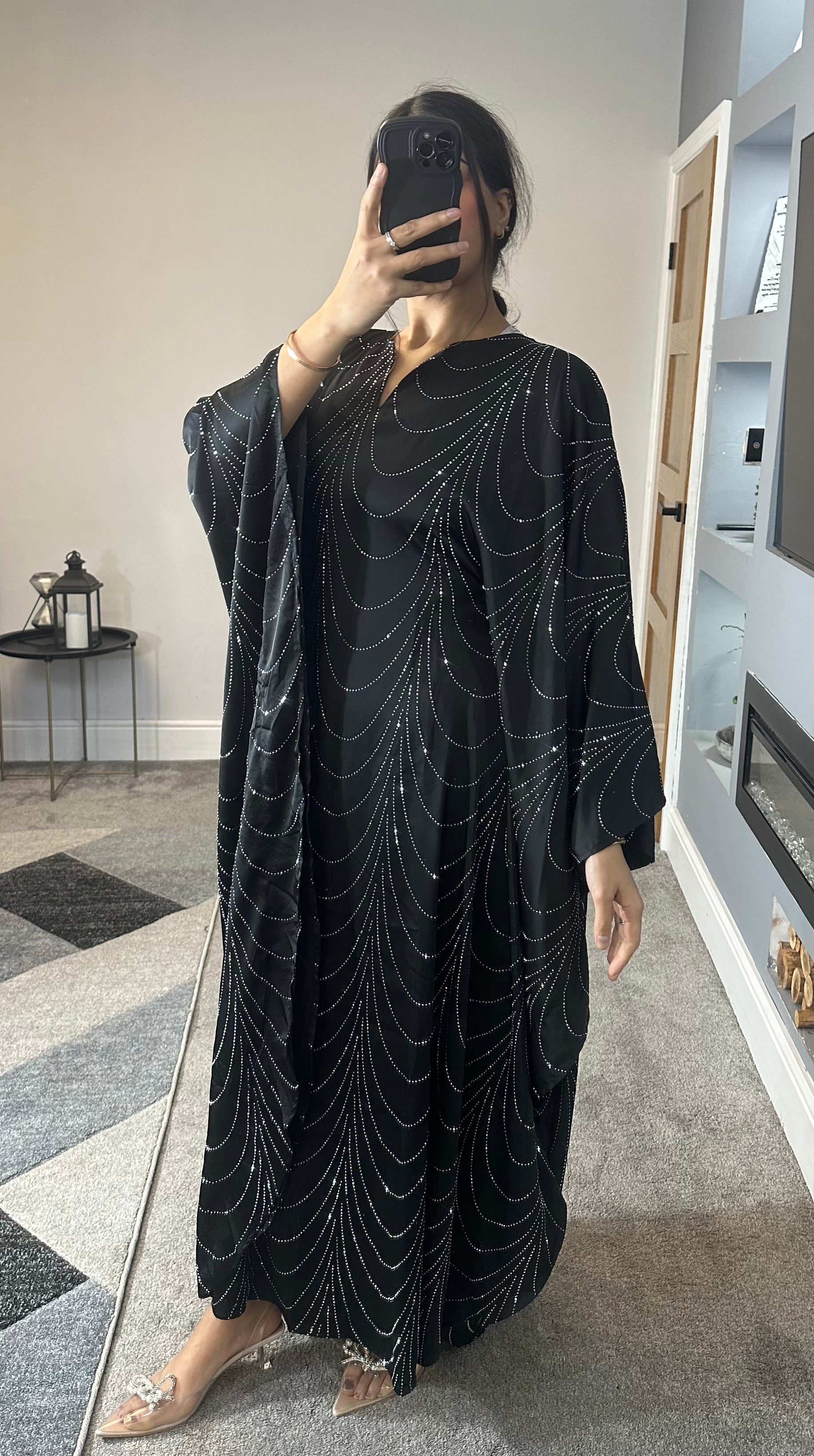 Livia | Rhinestone Abaya