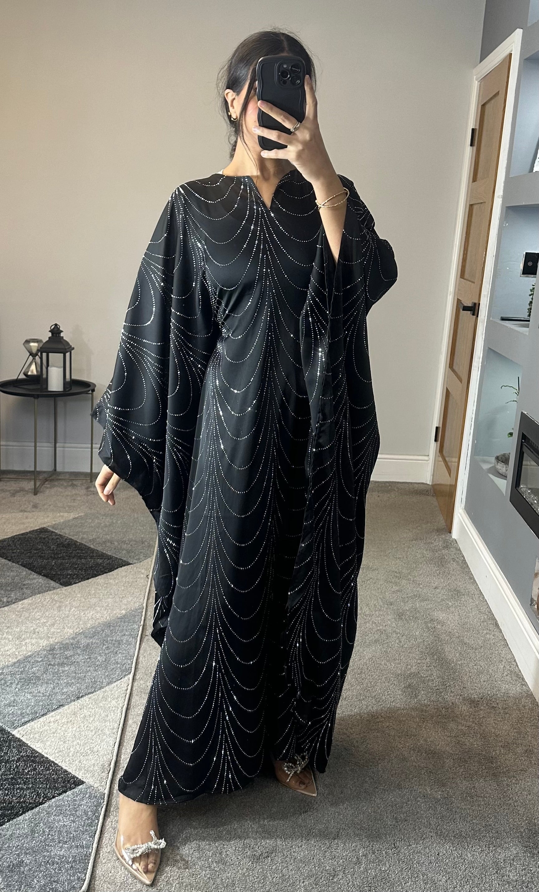 Livia | Rhinestone Abaya