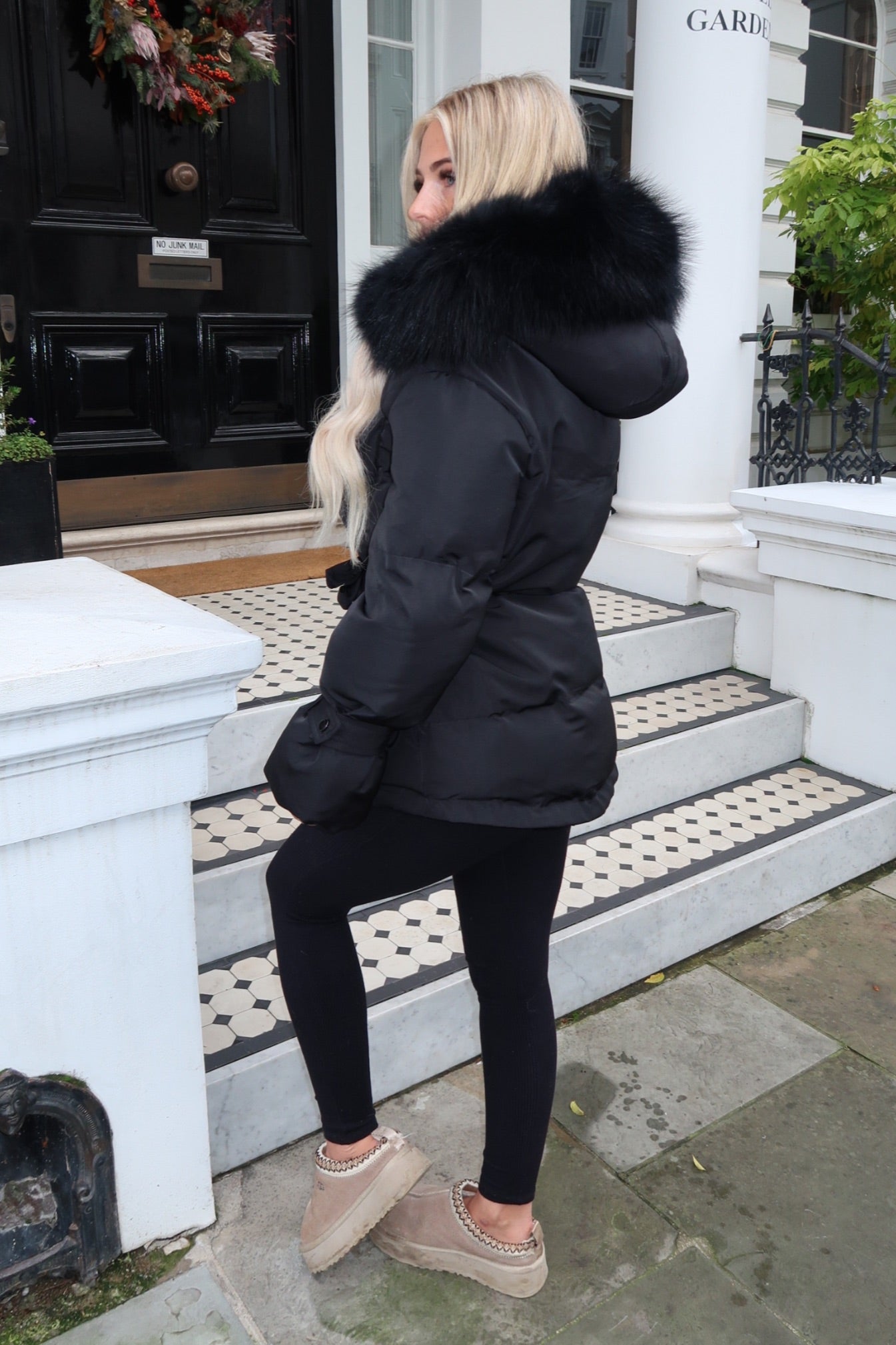 Livia | Fur Padded Coat