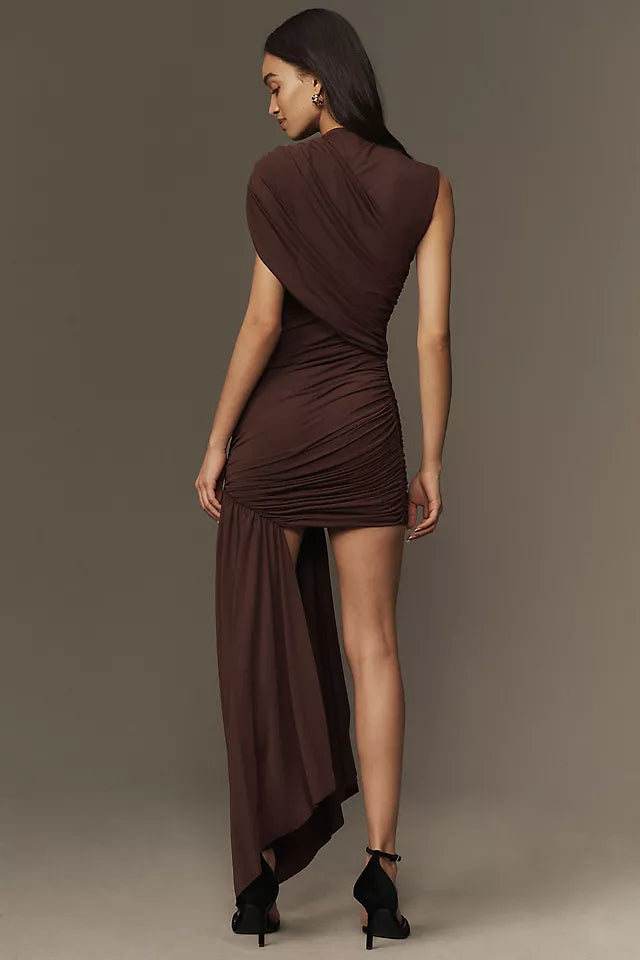 Livia | Choco Mini Dress