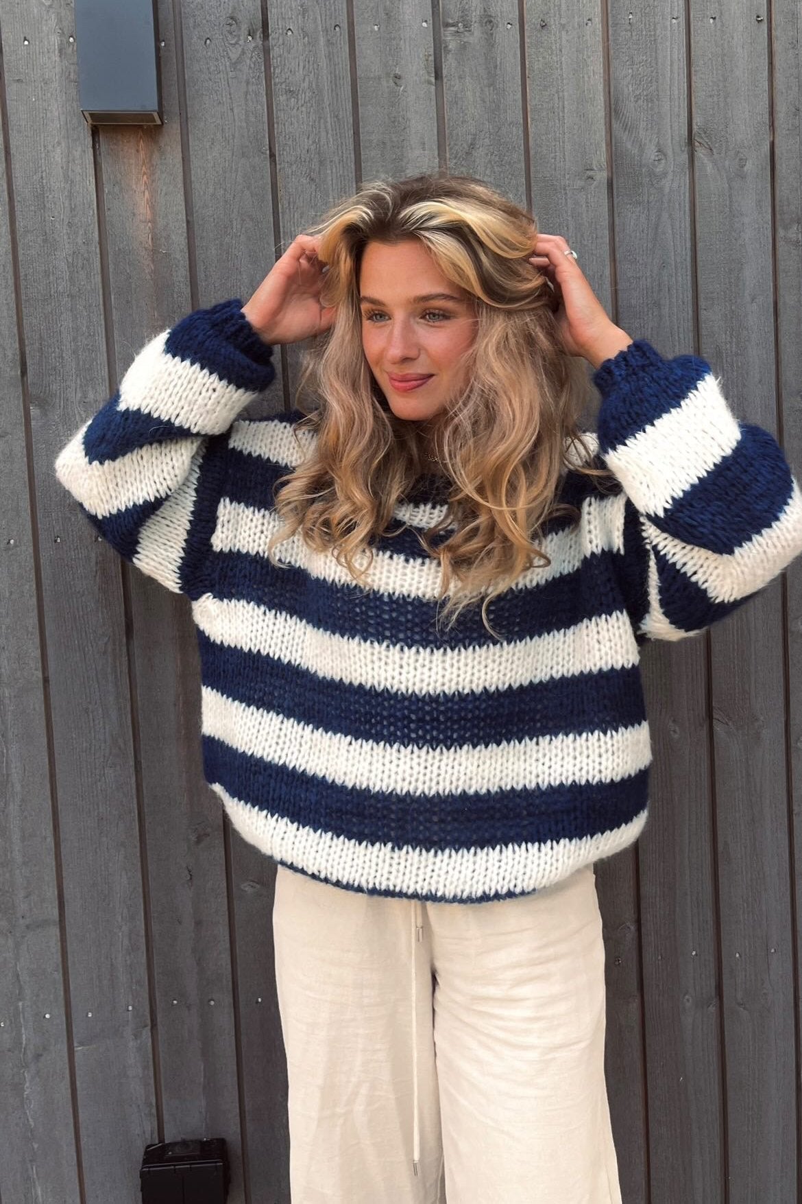 Livia | Cute Striped Sweater