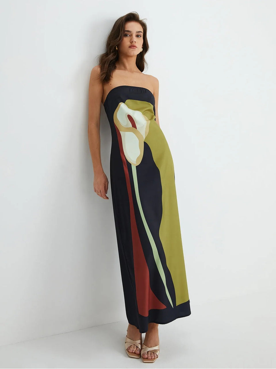 Livia | Emerald Maxi Dress